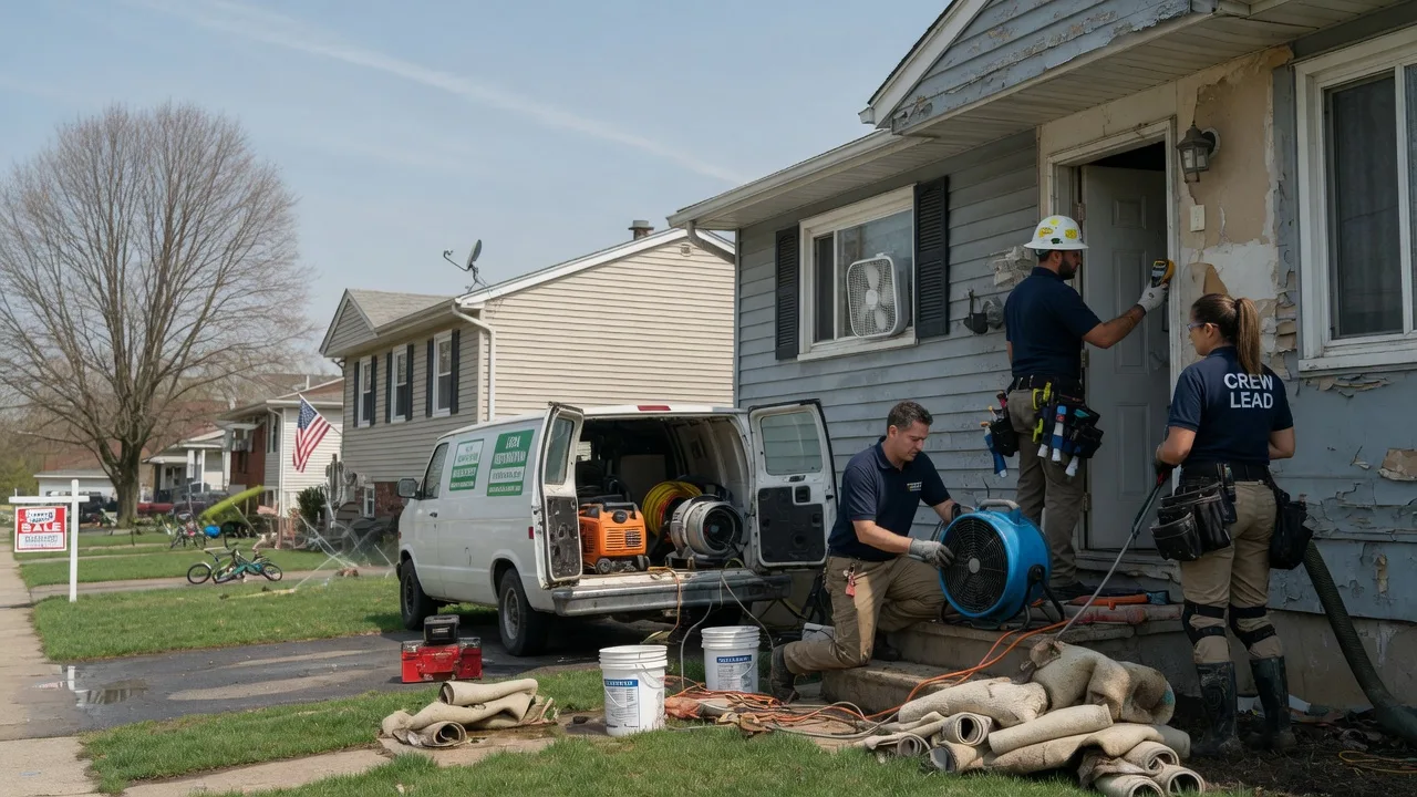 Flood Cleanup in Gas City, IN near me